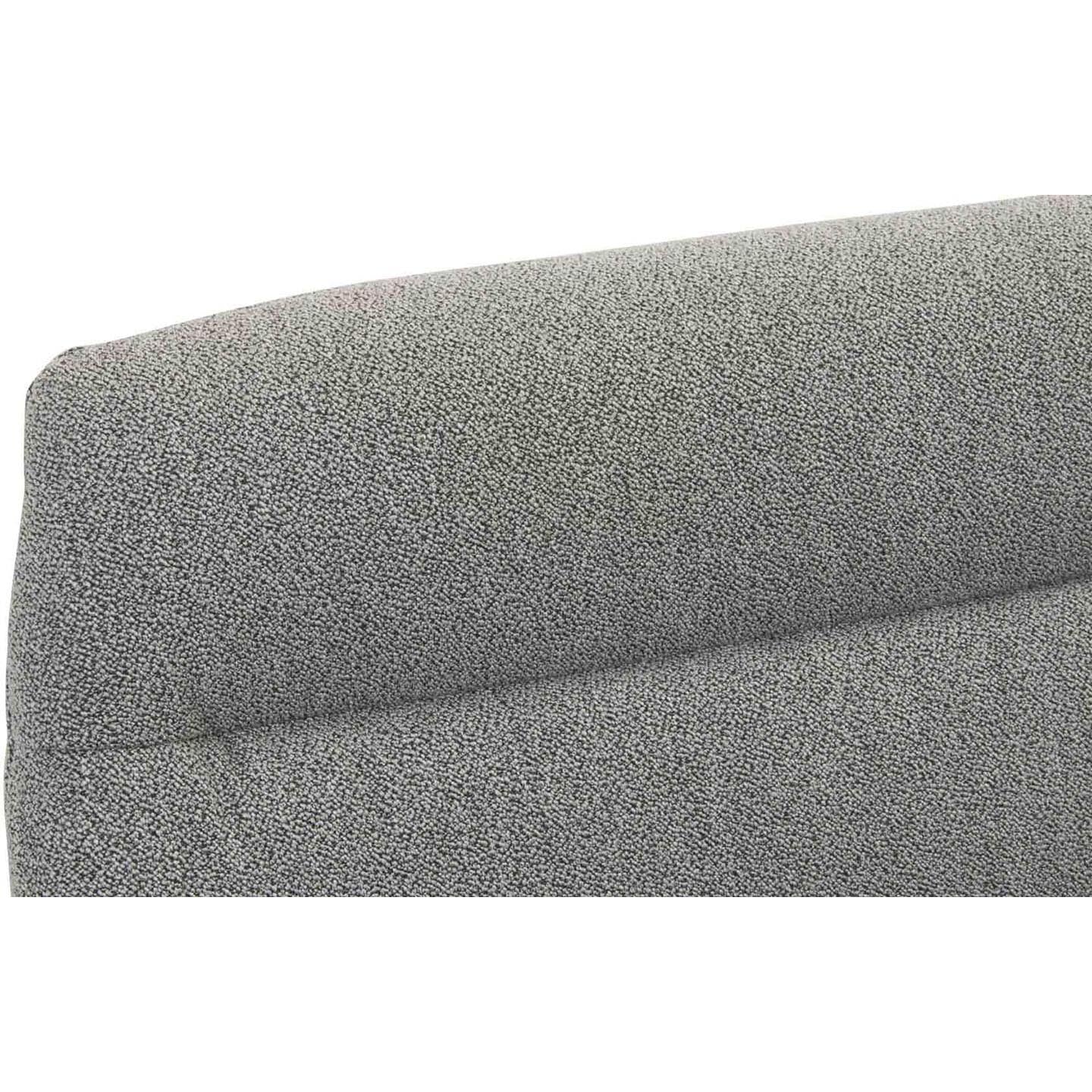 Polstermöbel Sitzbank Portland in Stoff RUK grau - Sitzbank