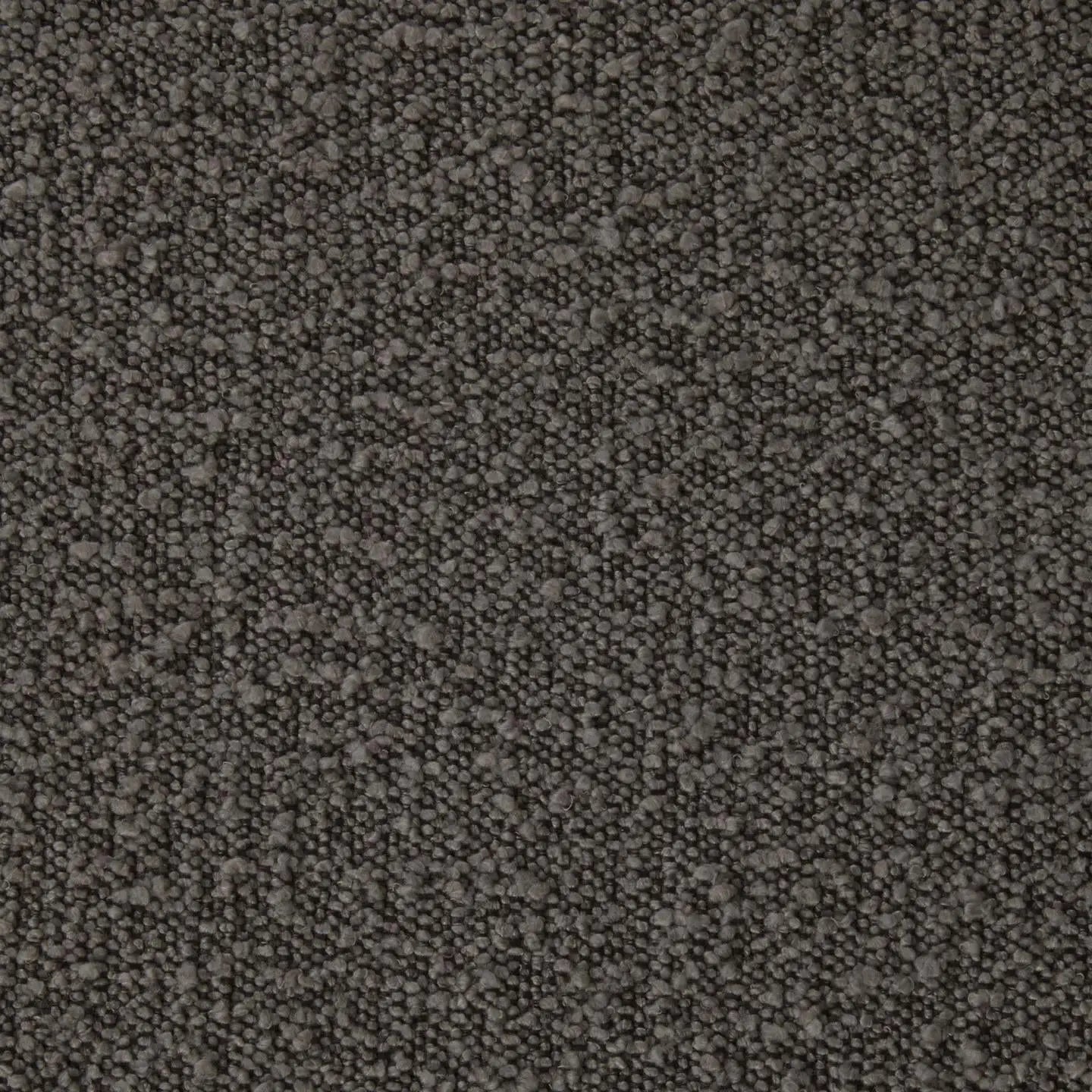 Aniela 2er Stuhl Set in Boucle Stoff schwarz - Sitzdesign