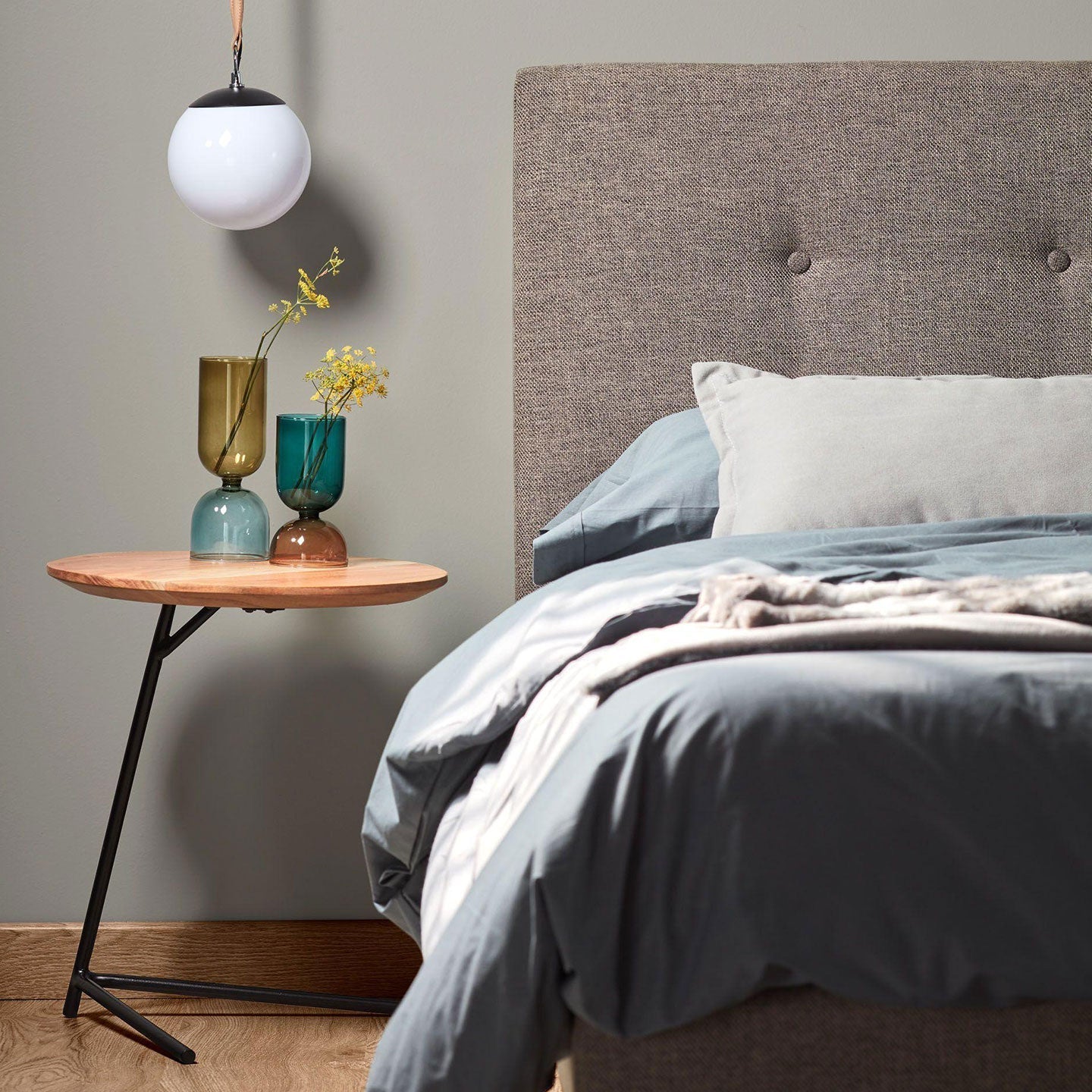 Asha Set aus 2 Beistelltischen Ø 40 cm - Sitzdesign