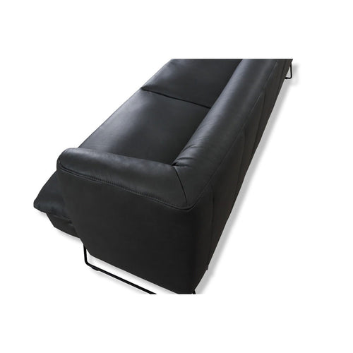 Bild 1 in Galerieansicht laden. Bank B220 LINEA 11735 in Leder Z69 anthrazit - Sitzbank
