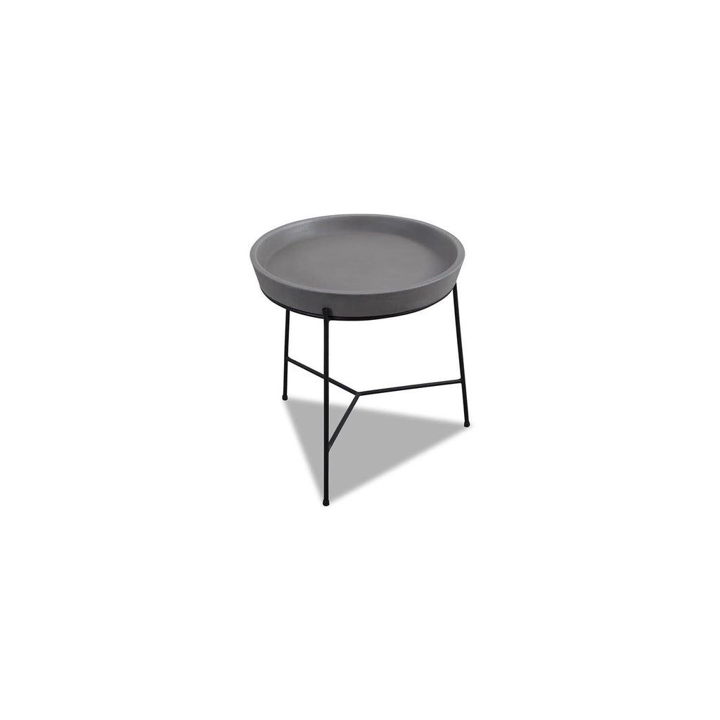 Beistelltisch ALBA 55 Ø rund in Beton - Beistelltisch