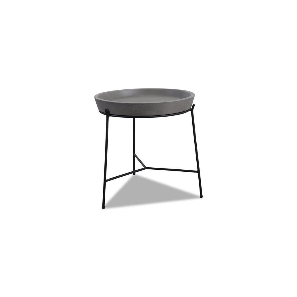 Beistelltisch ALBA 55 Ø rund in Beton - Beistelltisch