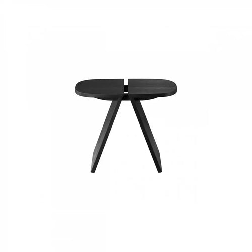 Bild 1 in Galerieansicht laden. Beistelltisch AVIO in Holz - Schwarz / B55cm / T30cm / H45cm - Couchtisch