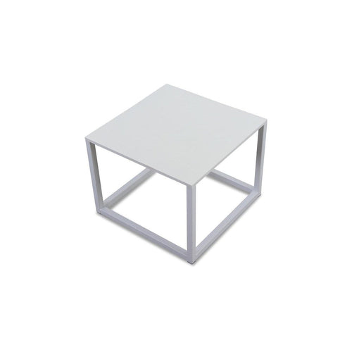 Bild 1 in Galerieansicht laden. Beistelltisch Code 40 x 40 cm in weiss - Beistelltisch