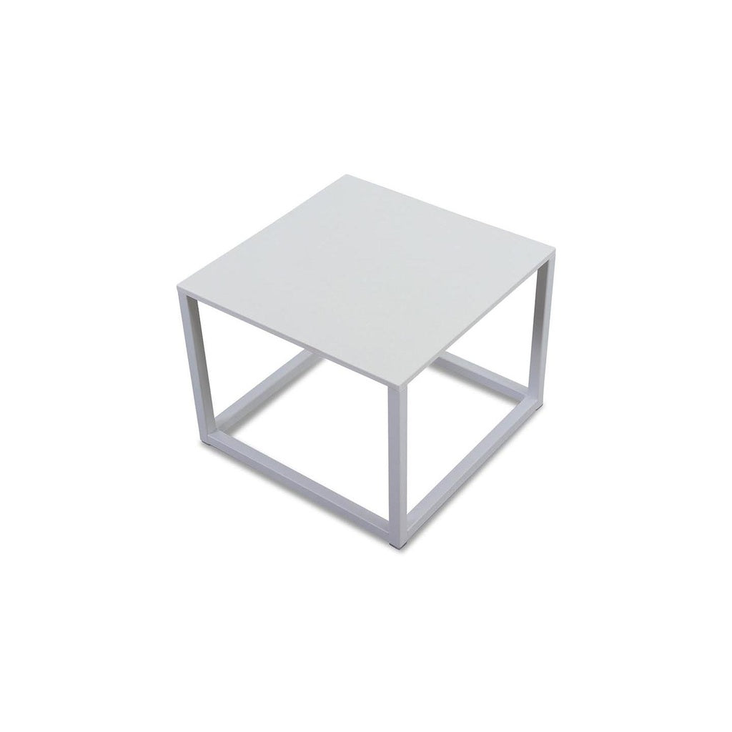 Beistelltisch Code 40 x 40 cm in weiss - Beistelltisch