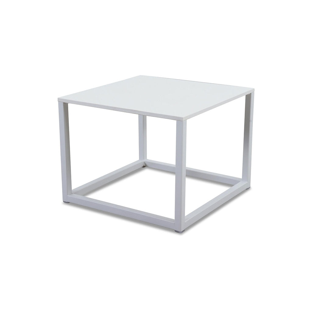 Beistelltisch Code 40 x 40 cm in weiss - Beistelltisch