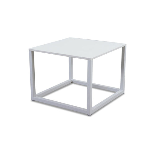 Bild 1 in Galerieansicht laden. Beistelltisch Code 40 x 40 cm in weiss - Beistelltisch