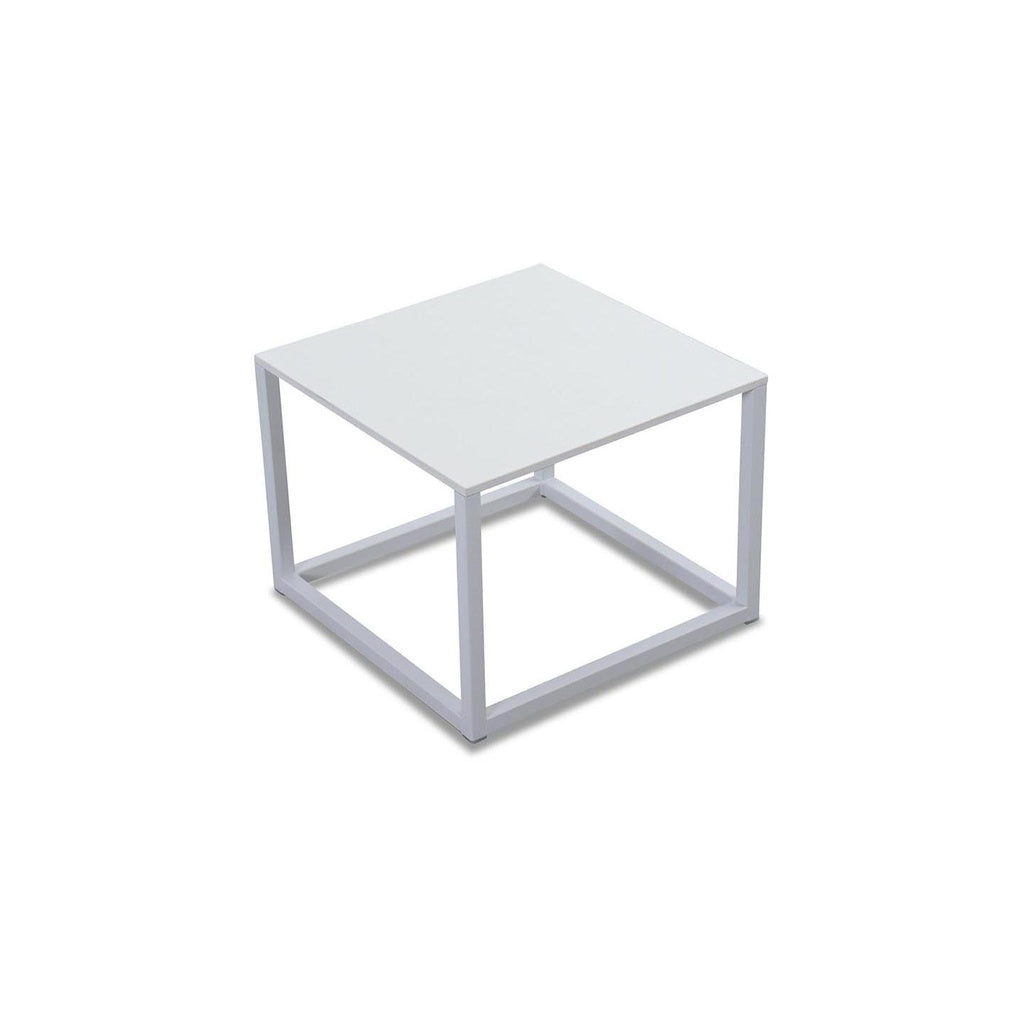 Beistelltisch Code 40 x 40 cm in weiss - Beistelltisch