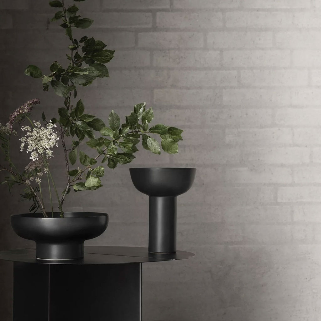 Beistelltisch ORU in Edelstahl - Couchtisch