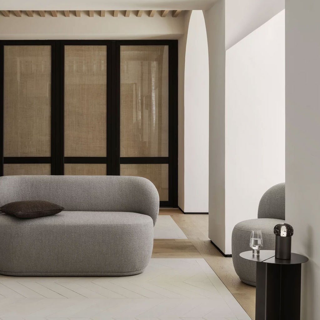 Beistelltisch ORU in Edelstahl - Couchtisch