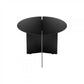 Beistelltisch ORU in Edelstahl - Ø 50cm / black - Couchtisch