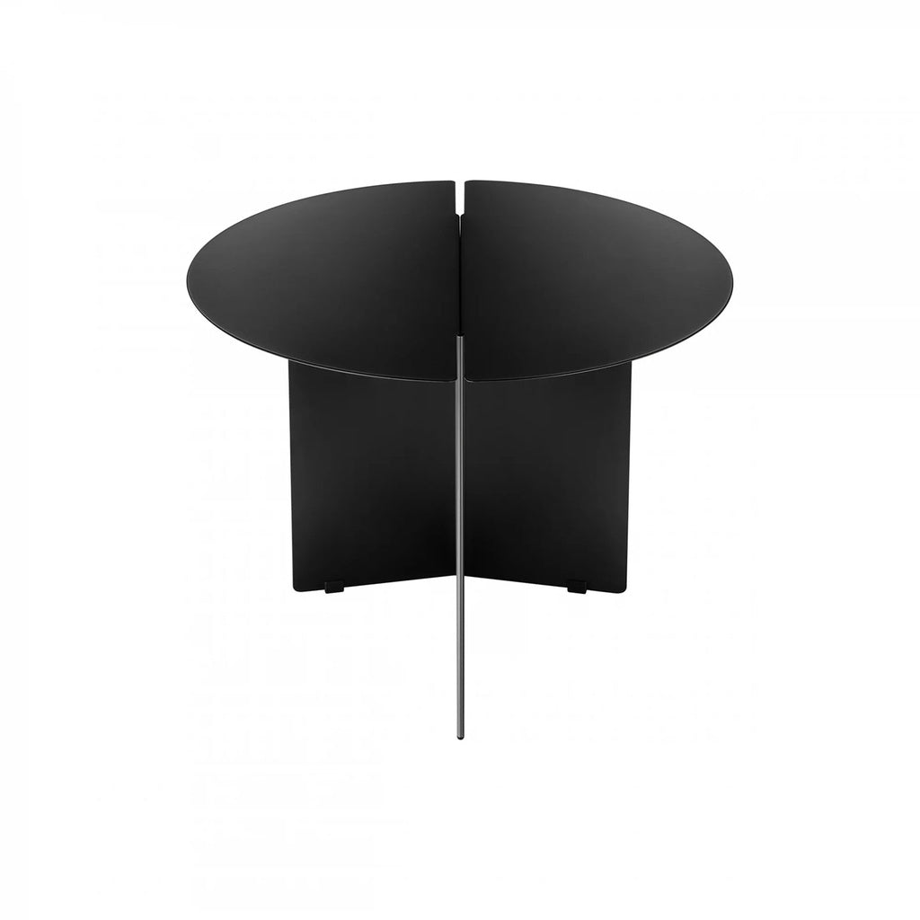 Beistelltisch ORU in Edelstahl - Ø 50cm / black - Couchtisch