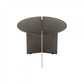 Beistelltisch ORU in Edelstahl - Ø 50cm / burned metal - Couchtisch