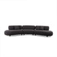 Sofa ISLAND in Stoff Legend mocca - Sitzdesign