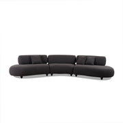 Sofa ISLAND in Stoff Legend mocca - Sitzdesign