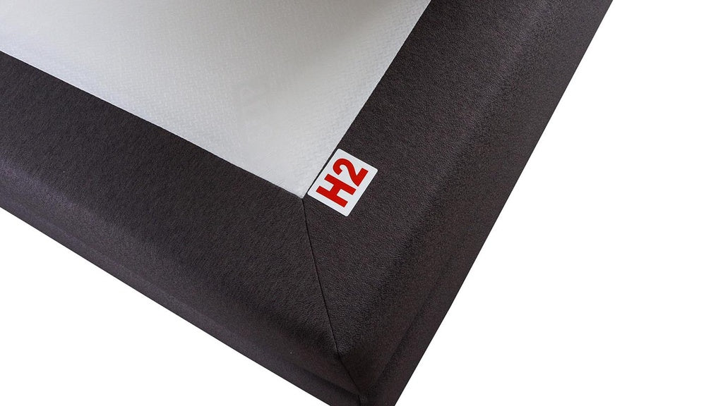 Boxspringbett Premium Celine 180x200 in Stoff Gomez anthrazit - Bett