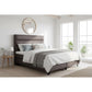 Boxspringbett Premium Celine 180x200 in Stoff Gomez anthrazit - Bett