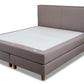Boxspringbett Scanlook 180x200 in Stoff Gomez taupe