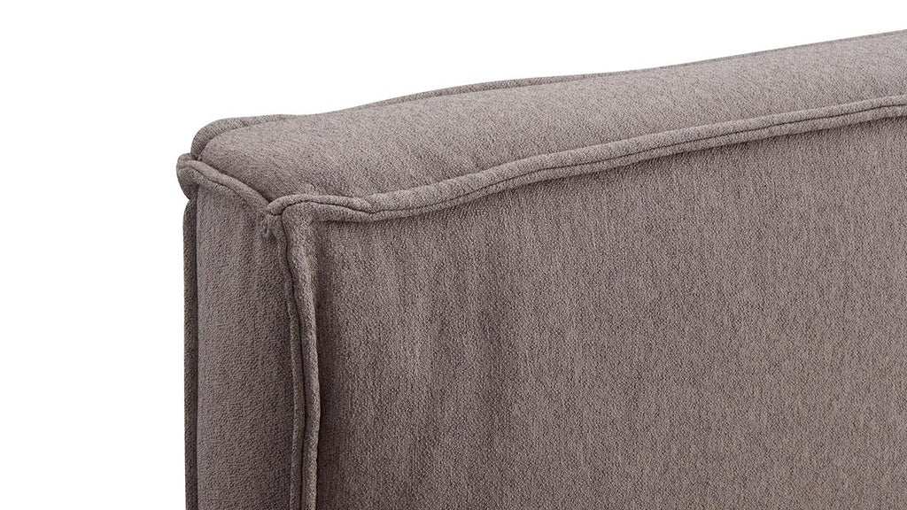 Boxspringbett Scanlook 180x200 in Stoff Gomez taupe