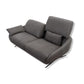 Regal_E Sofa in Leder Nouveau slate grey - Sofa Leder