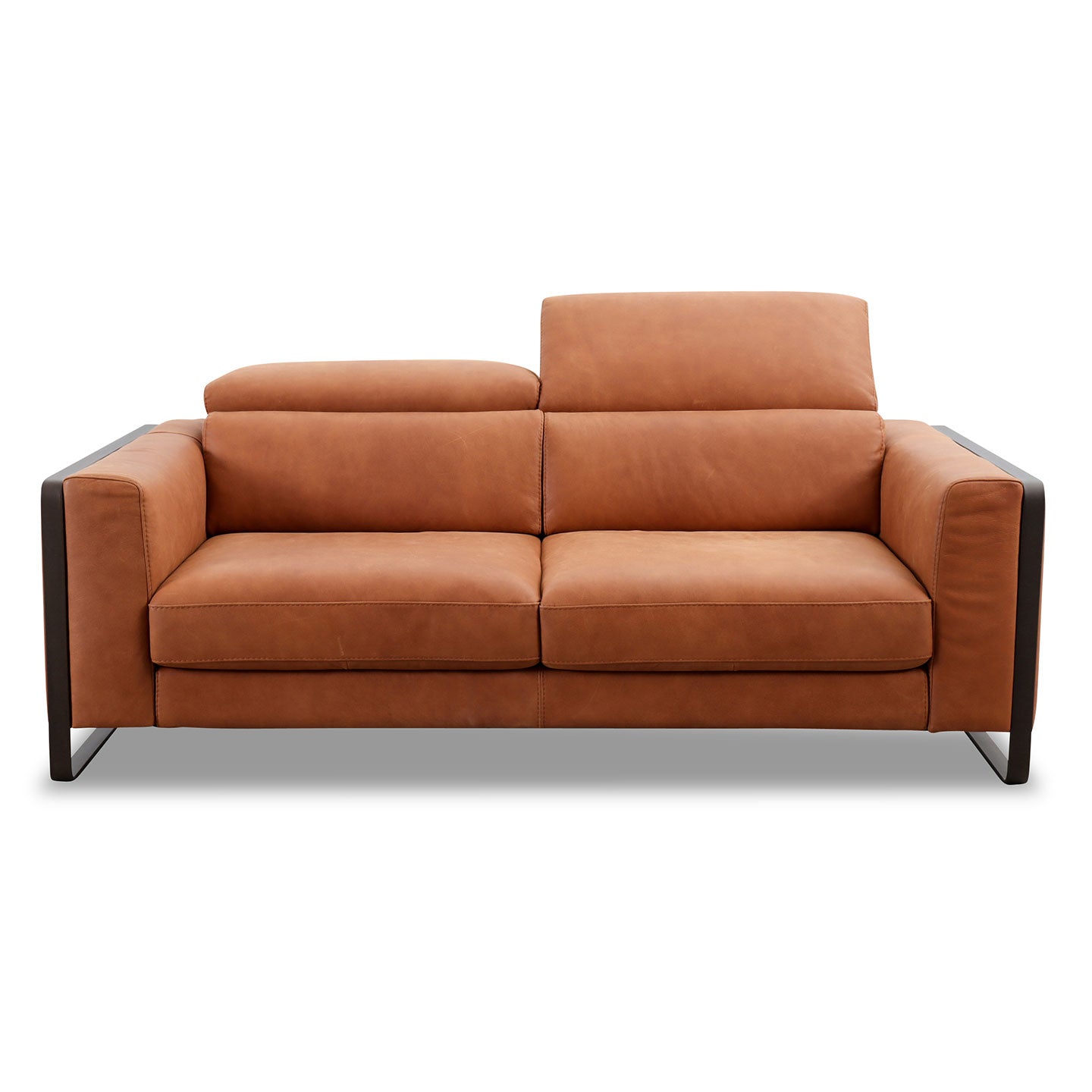 Sofa Garnitur FALCO Relax in Leder Nouveau cognac - Sofa Leder