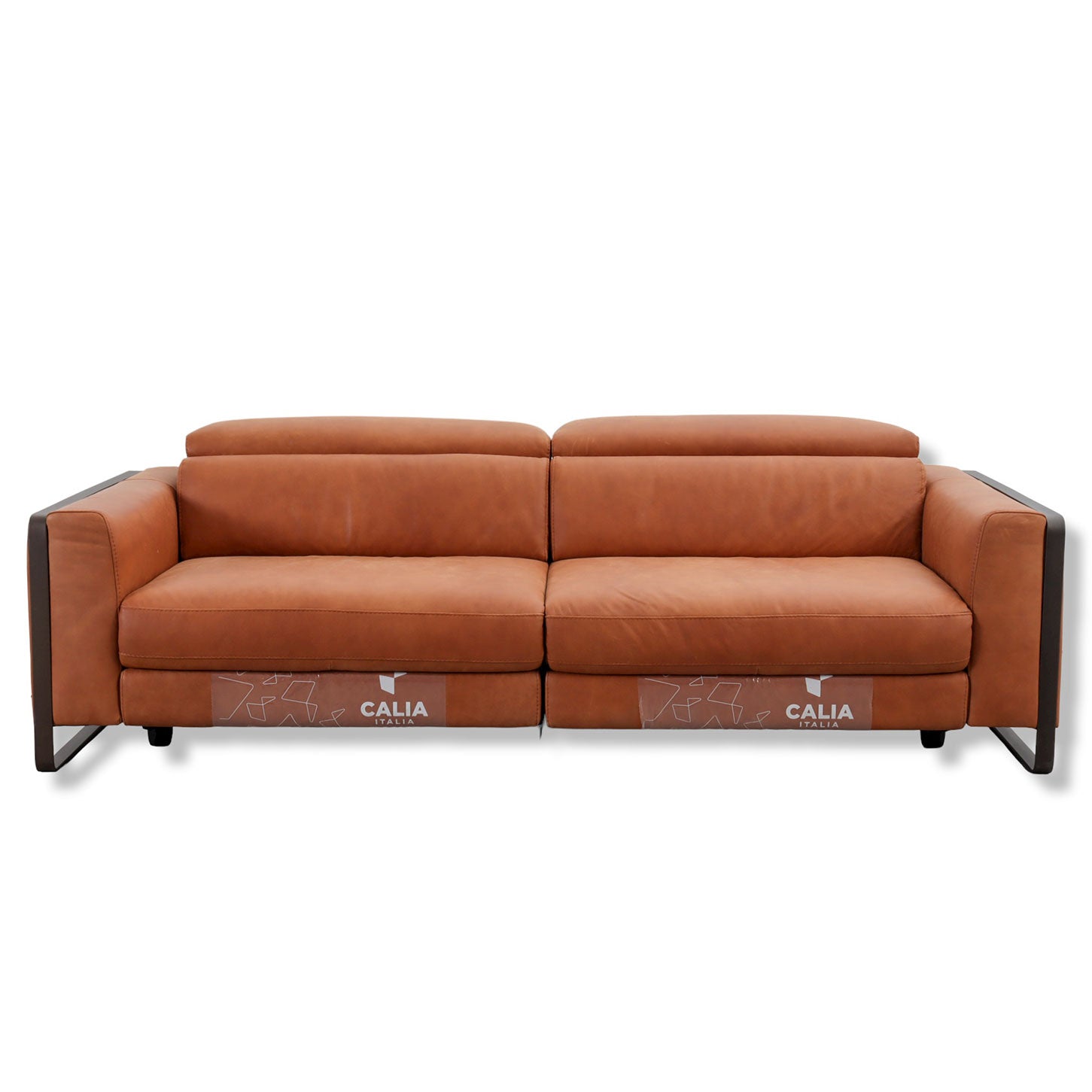 Sofa Garnitur FALCO Relax in Leder Nouveau cognac - Sofa Leder