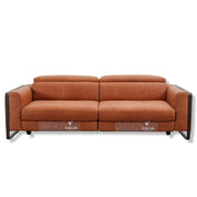 Sofa Garnitur FALCO Relax in Leder Nouveau cognac - Sofa Leder