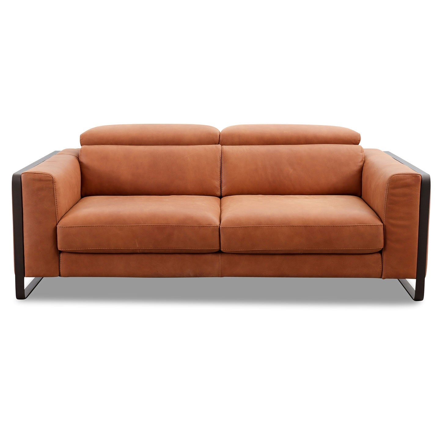 Sofa Garnitur FALCO Relax in Leder Nouveau cognac - Sofa Leder