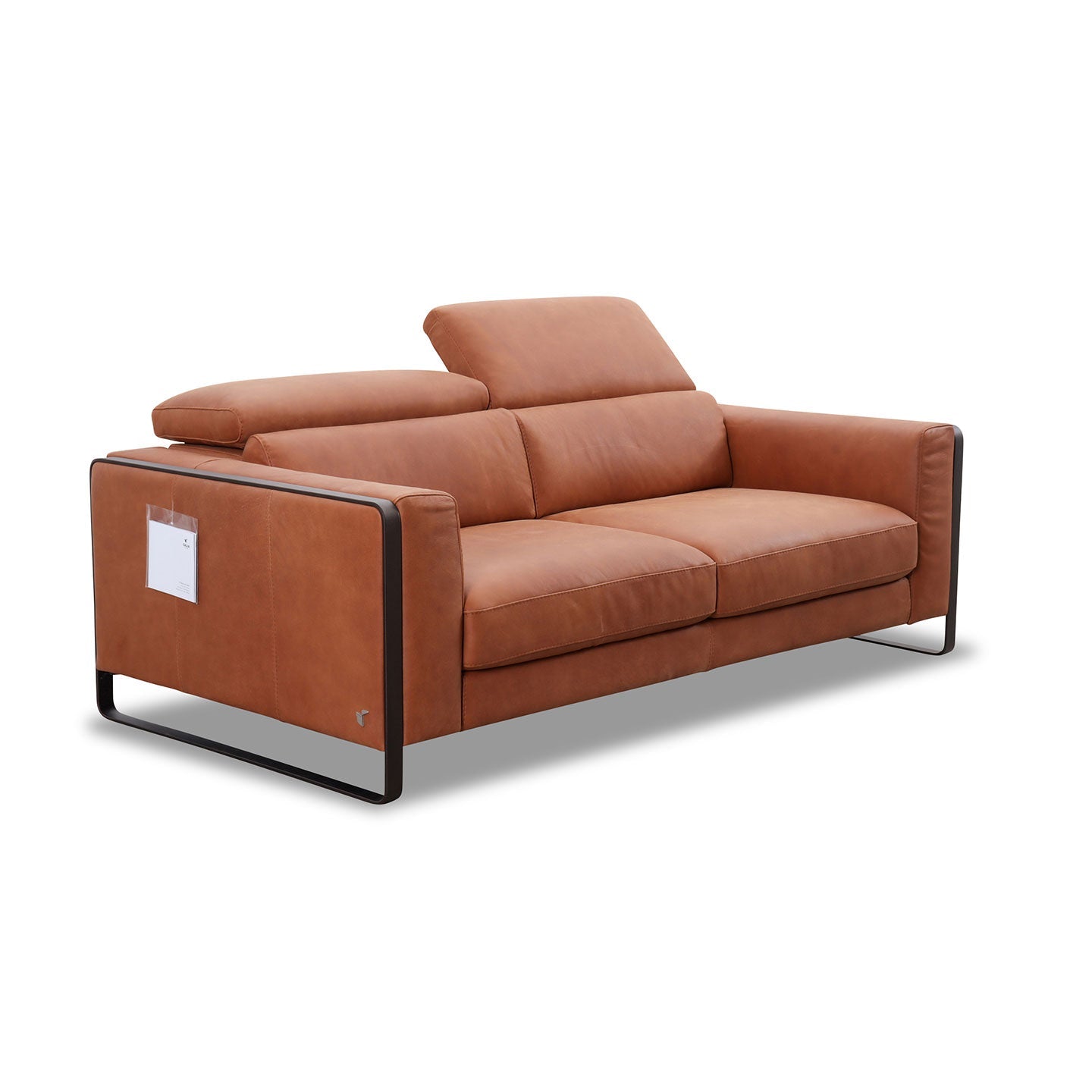 Sofa Garnitur FALCO Relax in Leder Nouveau cognac - Sofa Leder