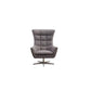Sessel JACOB in Leder Nouveau und Stoff Bentley - Sessel Leder