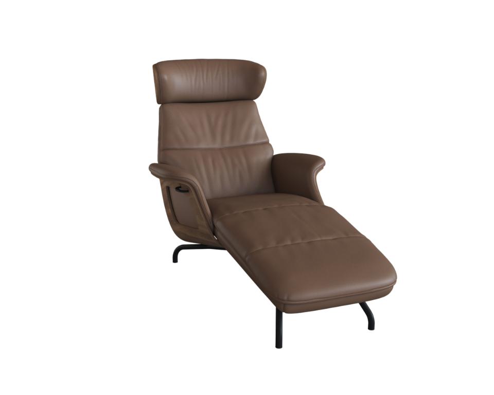 Chaiselonge CLEMENT in Leder Savoy