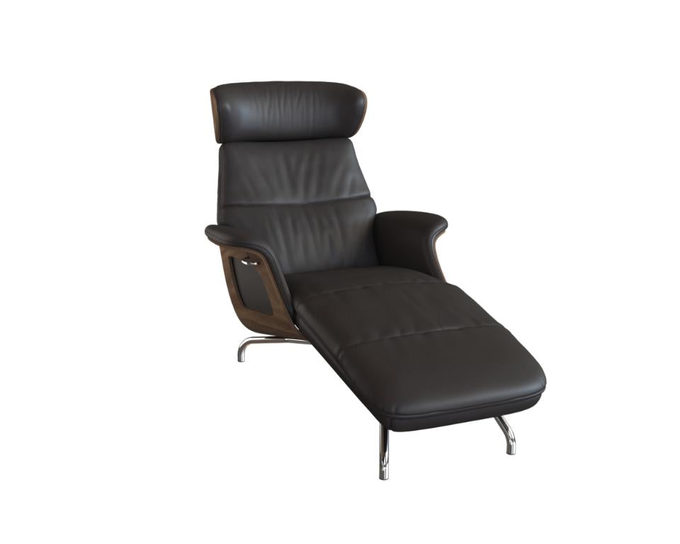 Chaiselonge CLEMENT in Leder Savoy