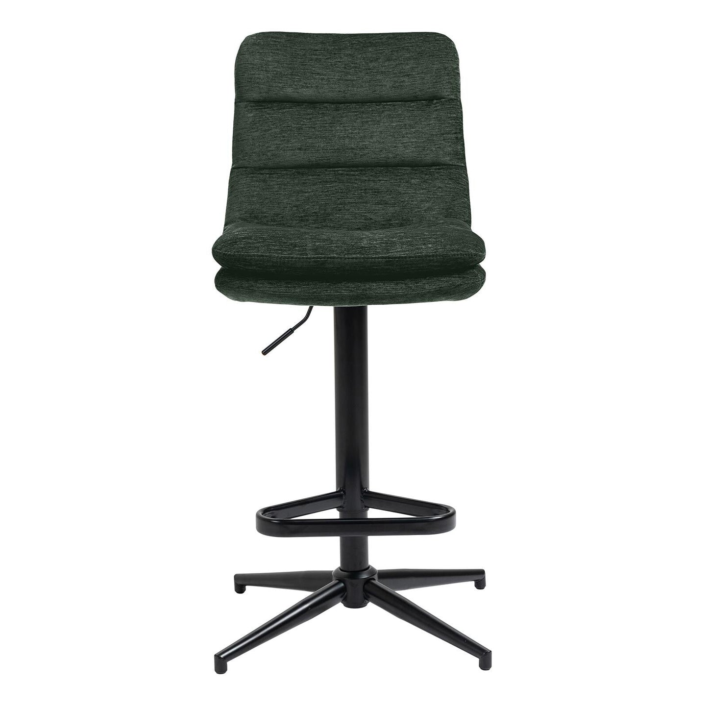 COLE Barhocker 2er-Set in Microfaser Velour - b355 hunter - Barstuhl Stoff