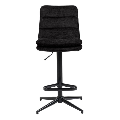 Bild 1 in Galerieansicht laden. COLE Barhocker 2er-Set in Microfaser Velour - b462 black - Barstuhl Stoff