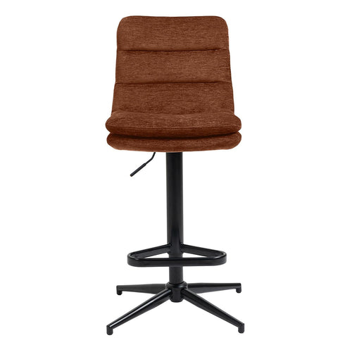 Bild 1 in Galerieansicht laden. COLE Barhocker 2er-Set in Microfaser Velour - b500 copper - Barstuhl Stoff