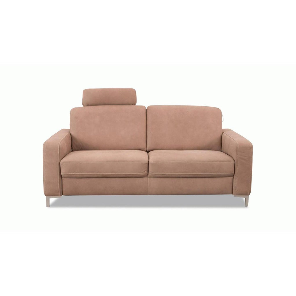 Couchgarnitur SOFACONCEPT Maestra in Leder Aurelia stone - Sofa Leder