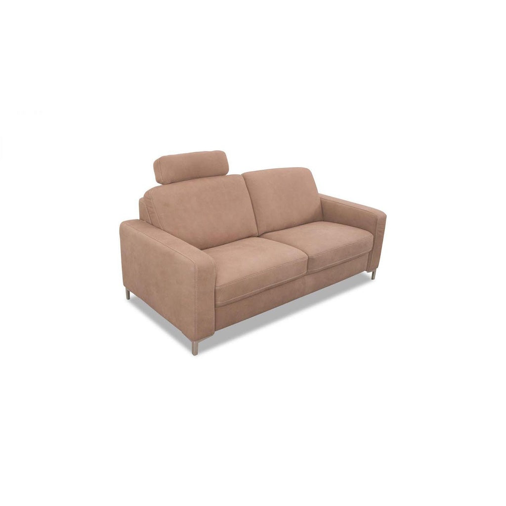Couchgarnitur SOFACONCEPT Maestra in Leder Aurelia stone - Sofa Leder