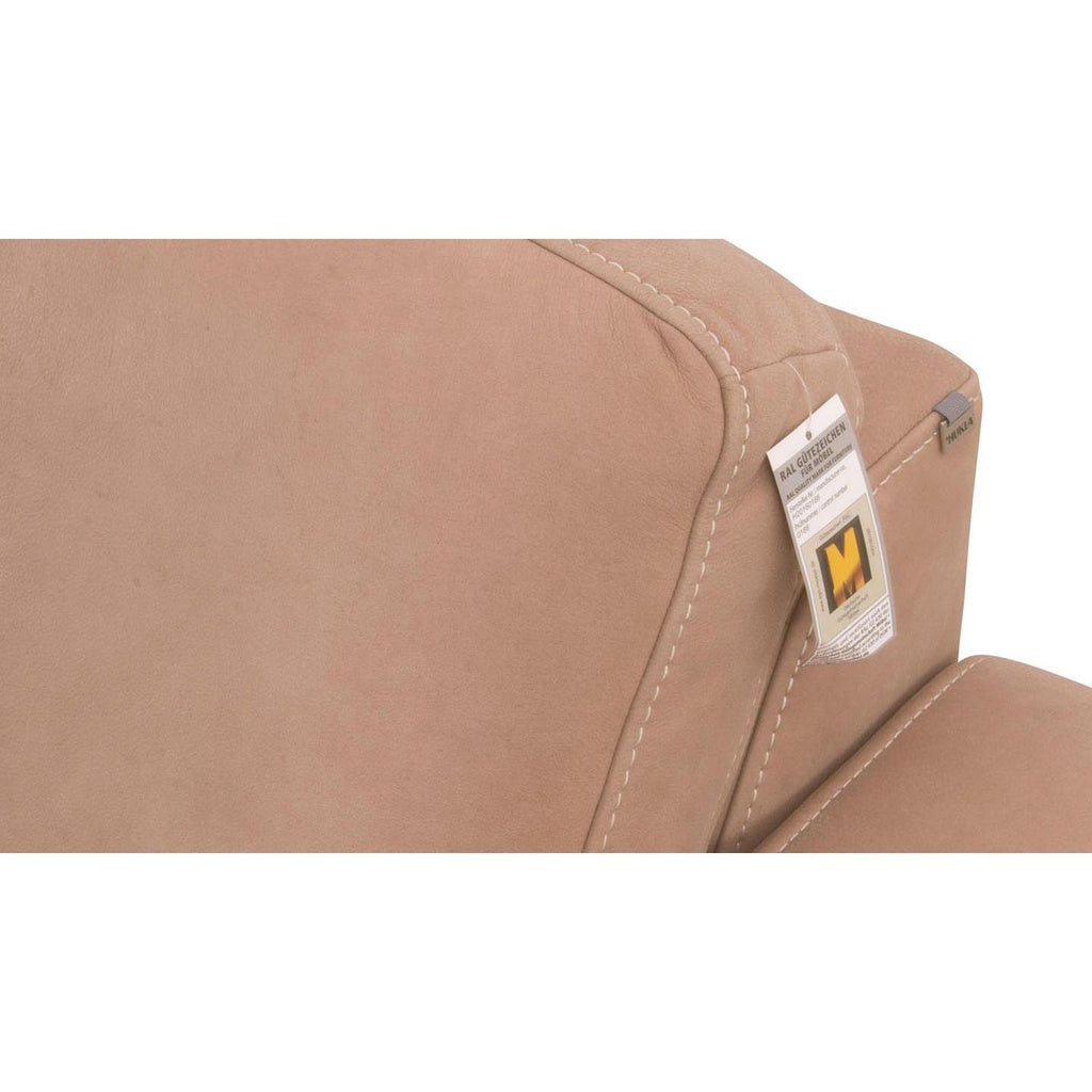 Couchgarnitur SOFACONCEPT Maestra in Leder Aurelia stone - Sofa Leder