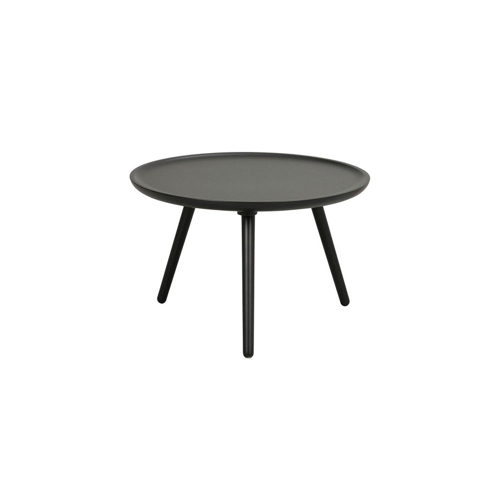 Couchtisch Daisy in schwarz Ø 55cm - Couchtisch