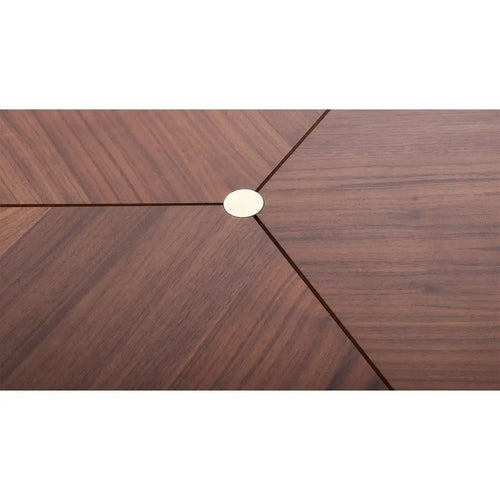 Bild 1 in Galerieansicht laden. Couchtisch Focus aus Nussbaumfurnier Ø 95cm - Sitzdesign