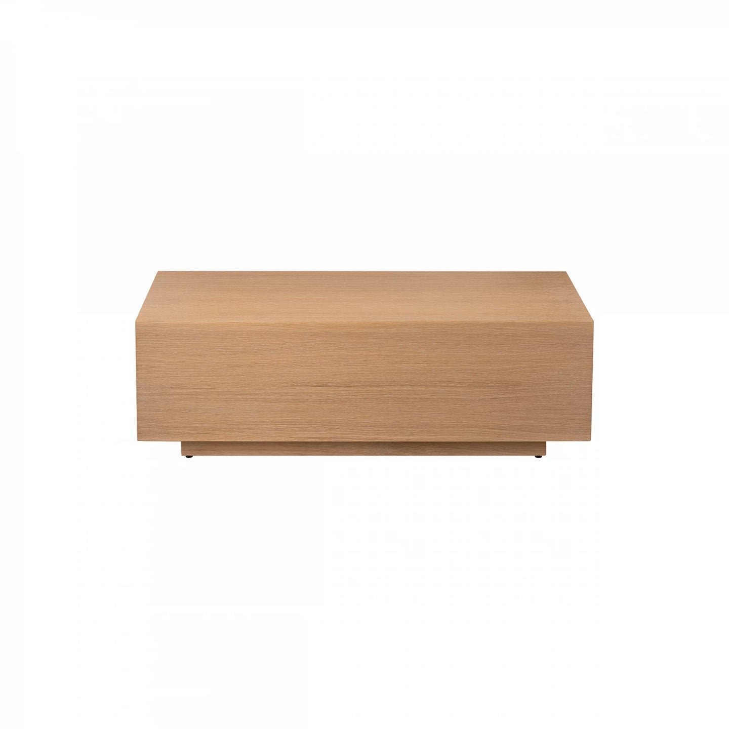 Couchtisch GOBA in Eiche - Breite 80cm / Tiefe 40cm / Höhe 29cm - Couchtisch