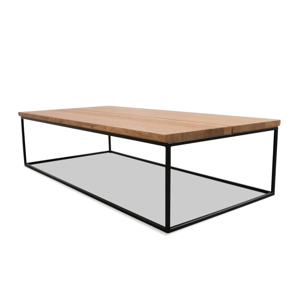 Couchtisch OZ 140 x 70cm in Wildeiche - geölt - Couchtisch