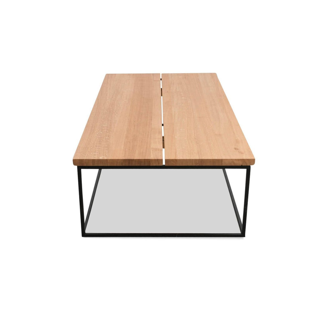 Couchtisch OZ 140 x 70cm in Wildeiche - geölt - Couchtisch