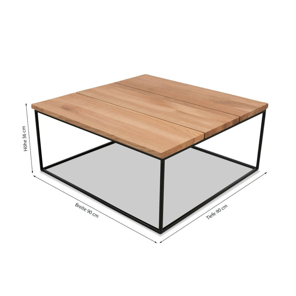 Couchtisch OZ in Wildeiche - geölt - Couchtisch