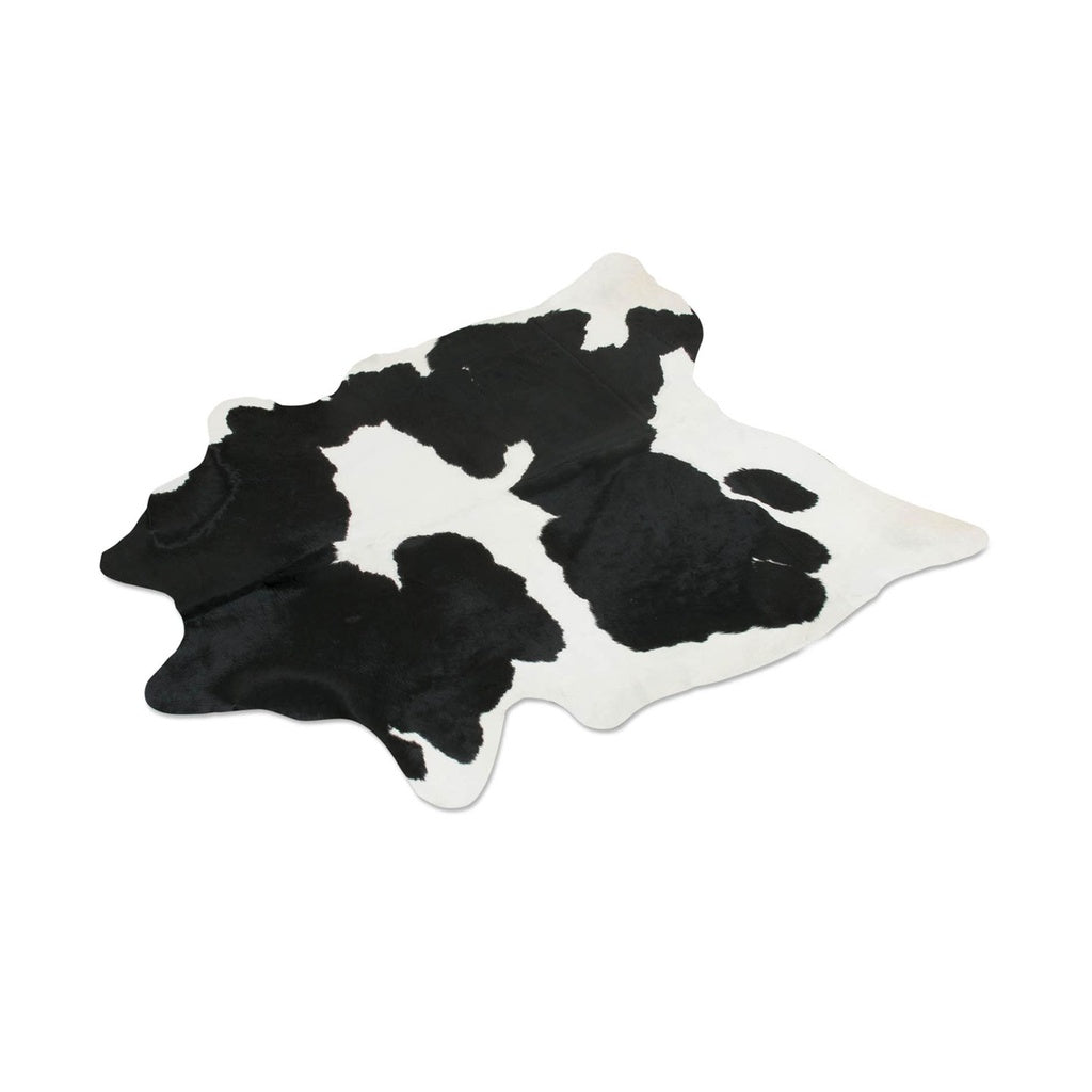 Deko Kuhfell verschiedene Farben - schwarz/weiß - Teppich