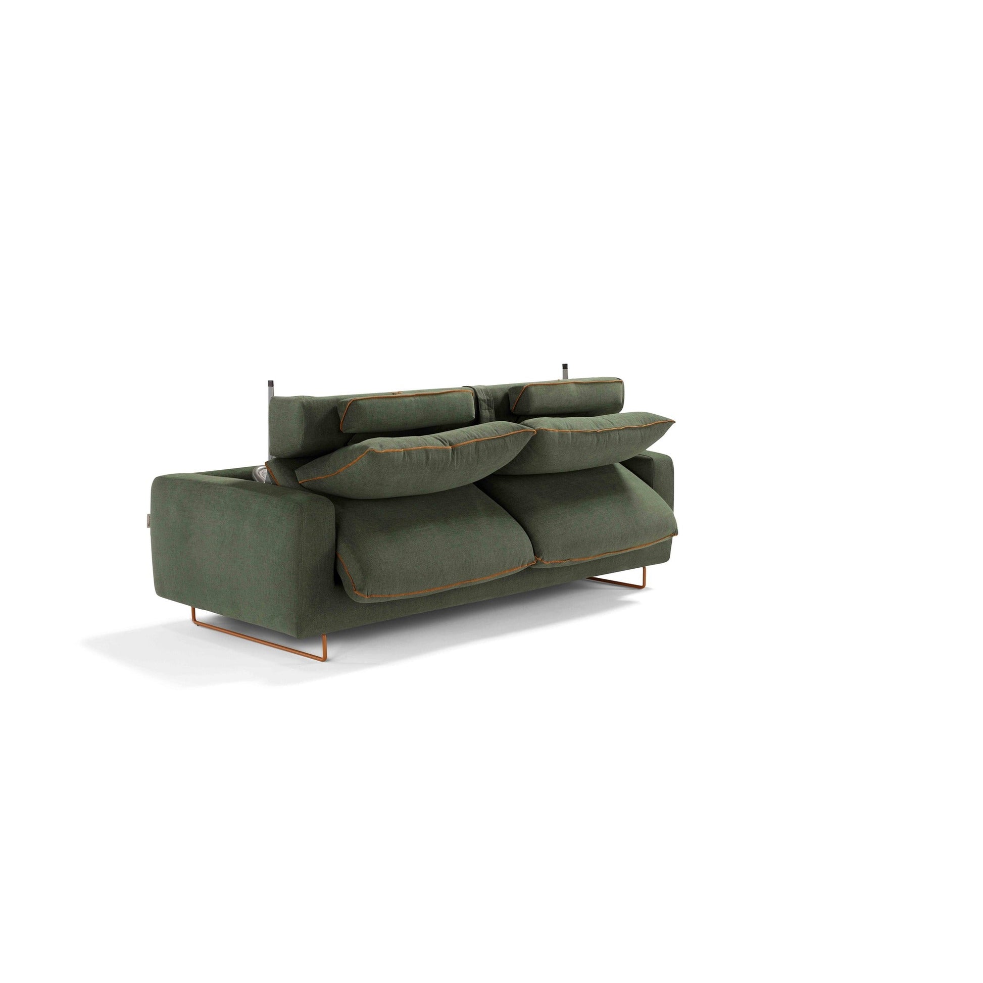 Dienne Salotti Club Schlafsofa in Stoff konfigurierbar