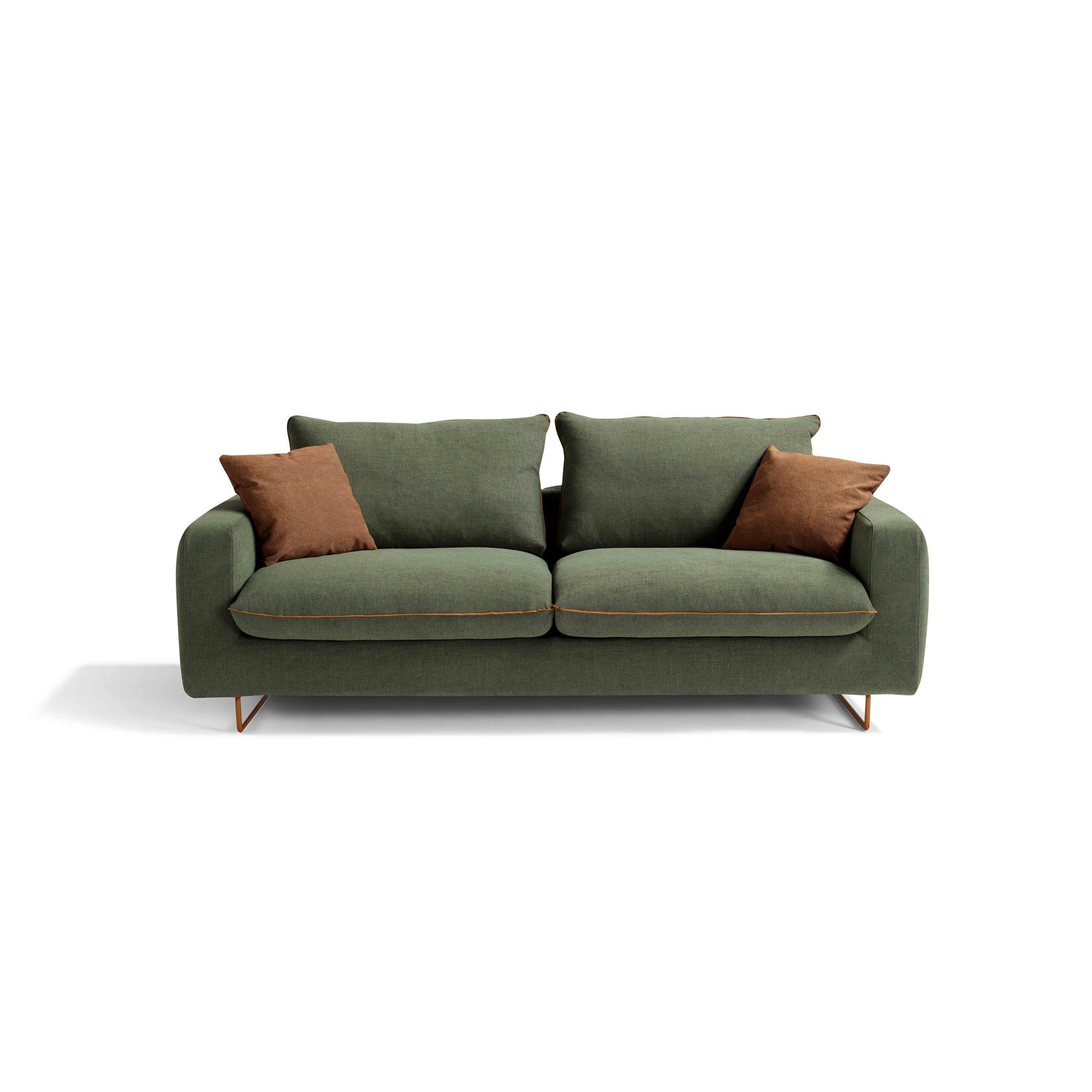 Dienne Salotti Club Schlafsofa in Stoff konfigurierbar