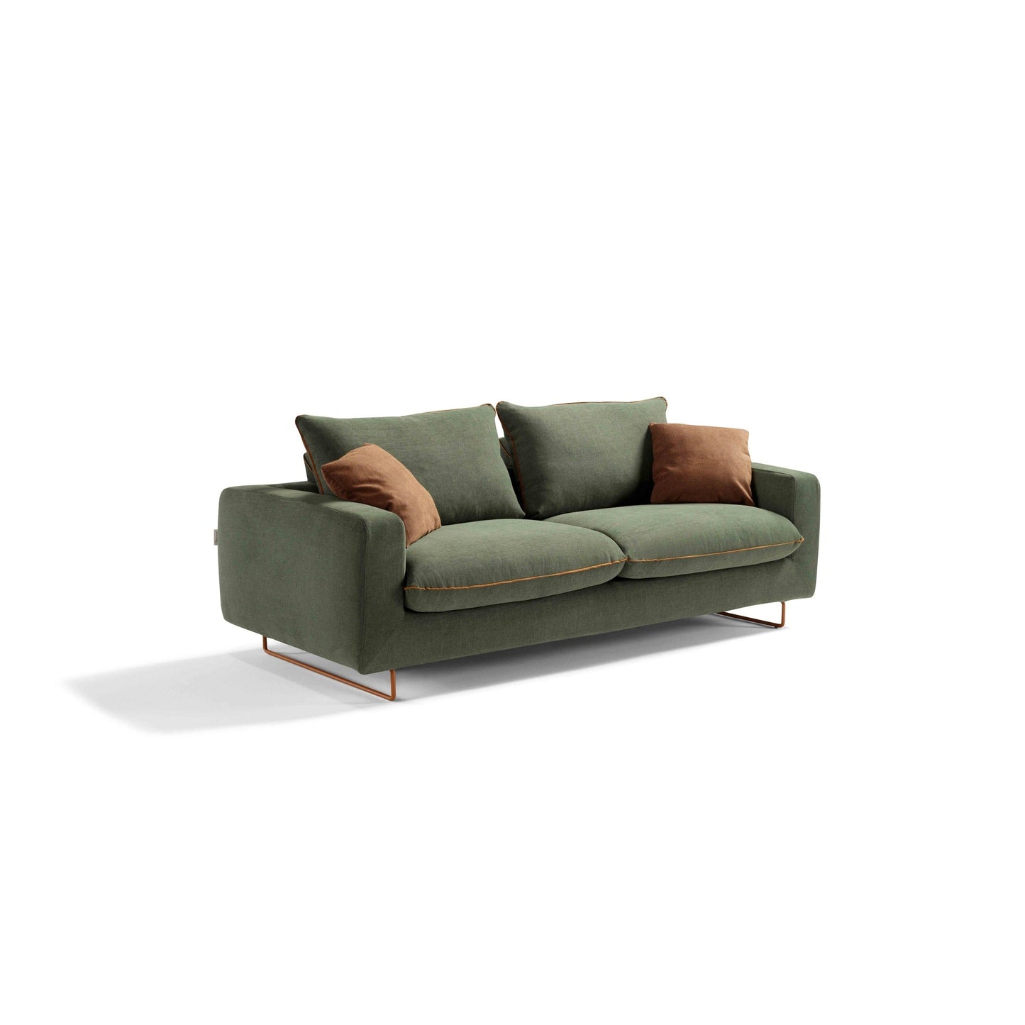 Dienne Salotti Club Schlafsofa in Stoff konfigurierbar