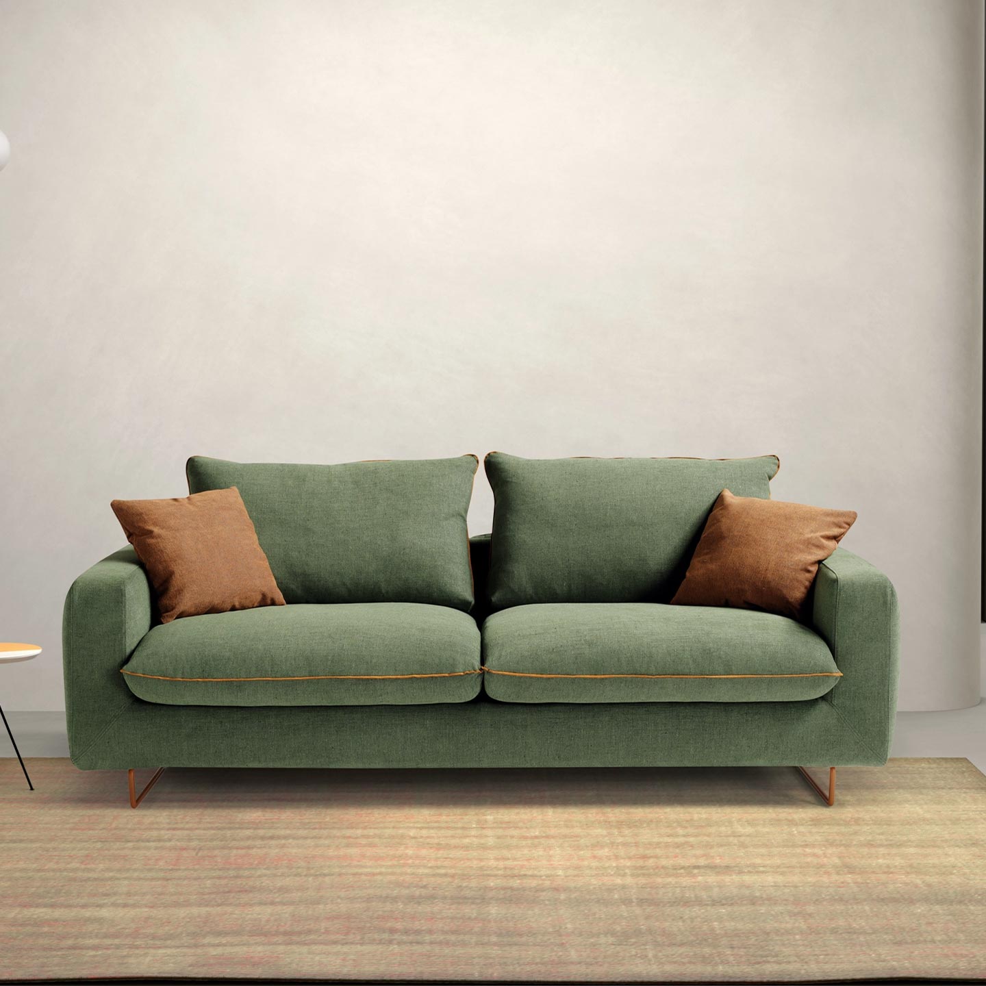 Dienne Salotti Schlafsofa Club in Stoff - Schlafsofa Stoff