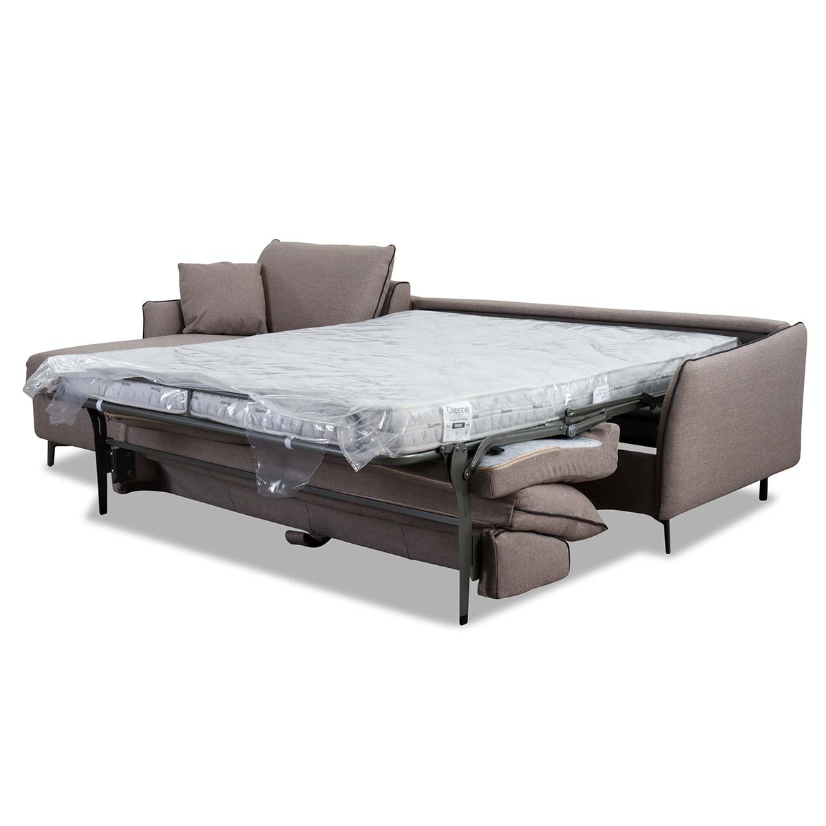 Dienne Salotti Ecksofa Valentina in Stoff Gemini - Schlafsofa Stoff